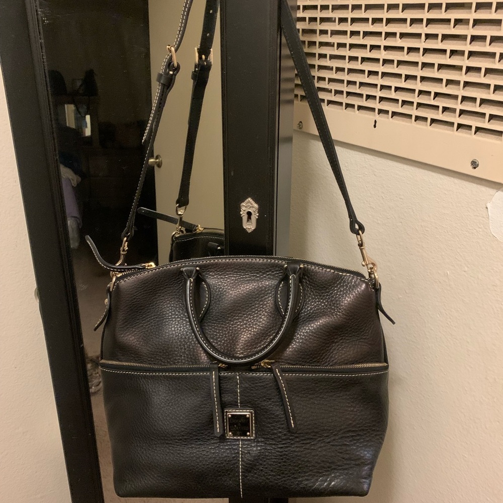 Dooney & Bourke Double Pocket Satchel-SOLD